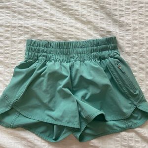 Lululemon Teal Shorts